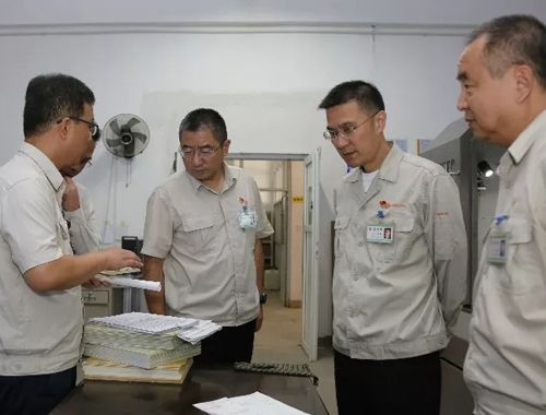 公司领导深入一线检查指导工作