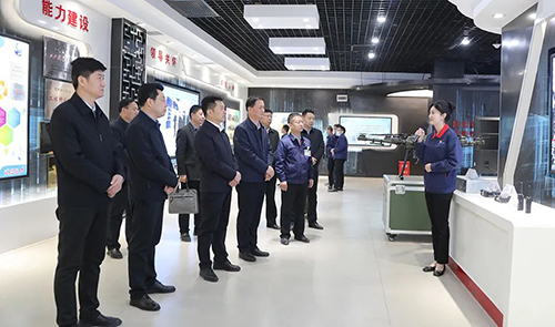 千阳县委书记刘方斌一行来公司考察