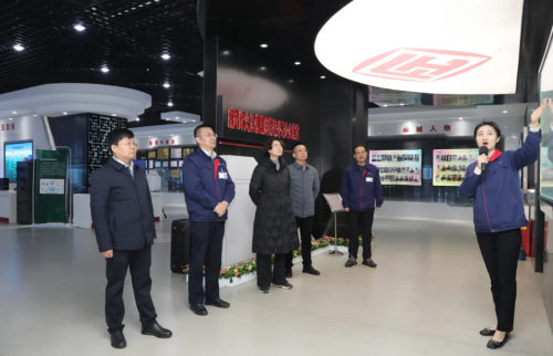 宝鸡市总工会领导来我公司调研